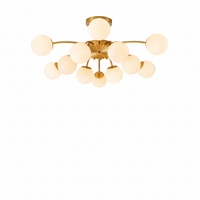 Dahlia Semi-Flush Chandelier