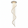 Jasmine Crystal Spiral Raindrop Chandelier