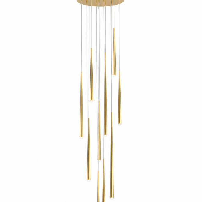 Mira Modern LED Staircase Chandelier